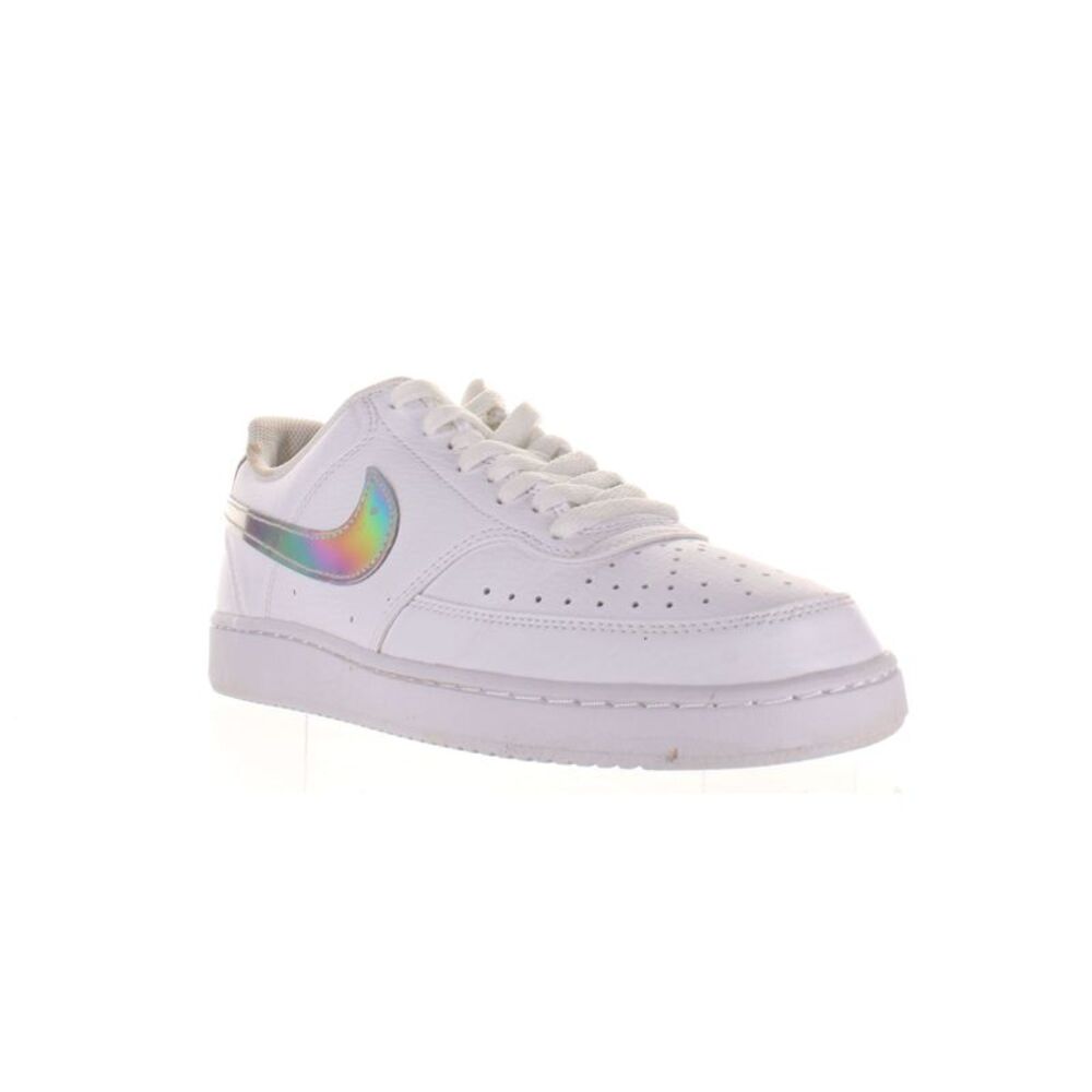 Nike Womens Court Vision Lo White Fashion Sneaker Size 9 Medium (B, M) - Picture 2 of 4
